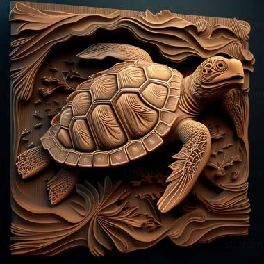 3D model turtle (STL)